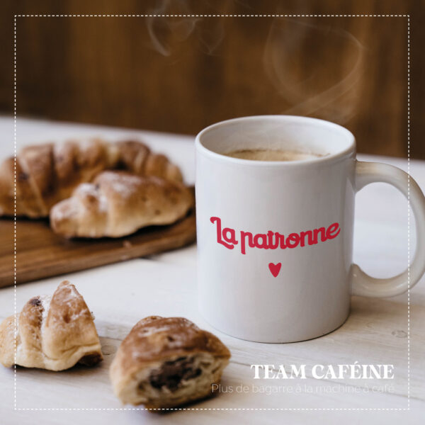 La tasse "Team caféine"