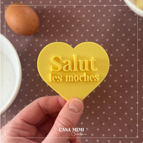 Emporte-pièce “Salut les moches”